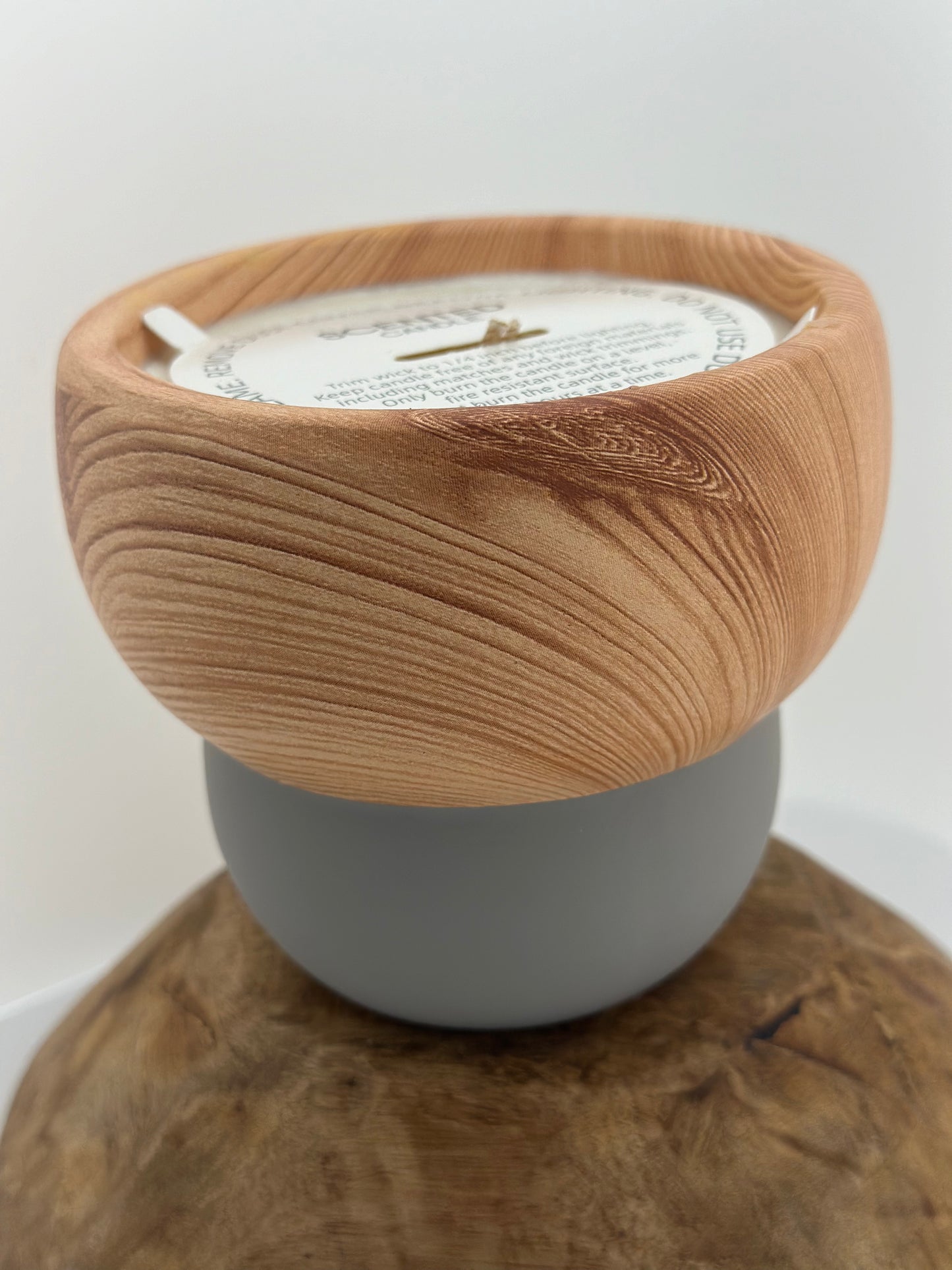 Palo Santo and Sandalwood Wide Mushroom