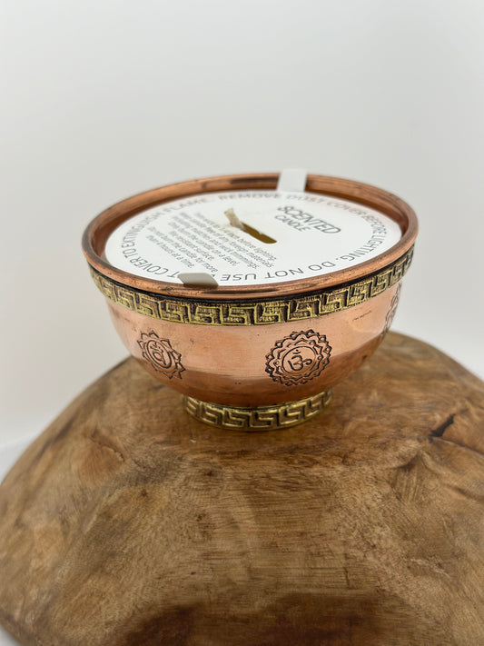 Oakmoss & Amber Sm Copper Bowl