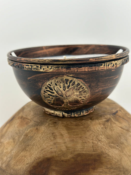 Lemongrass & Verbena Med. Bronze Bowl