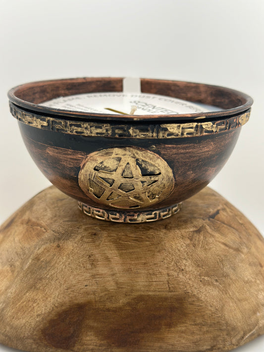 Fraser Fir Med. Bronze Bowl