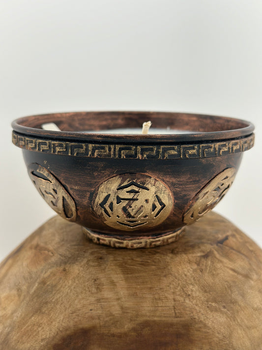 Moonflower Nectar Med. Bronze Bowl